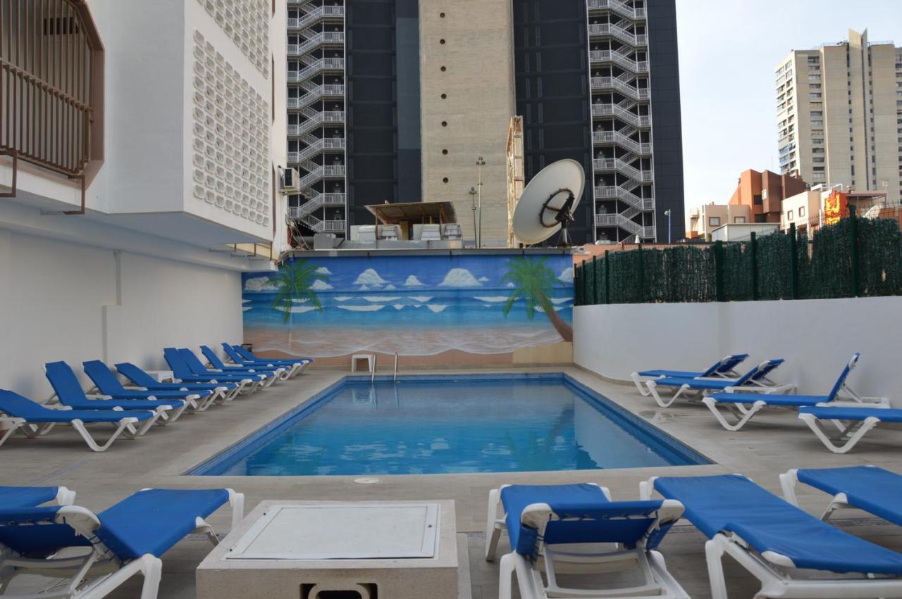 Apts Ara With Pool Lägenhet Benidorm Exteriör bild